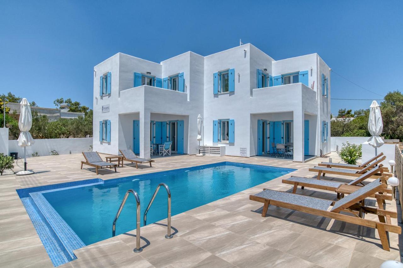 Ippocampos Seaside Serenity - Unwind At Paros Poolside Retreats Aliki  Exterior photo